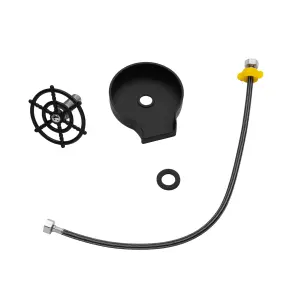 Кухонная мойка Kroner KRP Schwarze - SET7545F4HM PVD (3.0/0.8 мм) №12