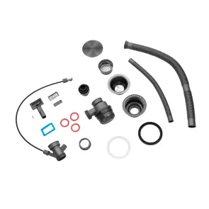 Кухонная мойка Kroner KRP Schwarze - SET7545F4HM PVD (3.0/0.8 мм) №18