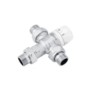 Змішувальний термостатичний кран Karro 3/4" ЗЗЗ нікельований KR1081 №4