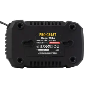 Акумуляторний пилосос-повітродувка Procraft VB22 (Швидка зарядка + 1 АКБ на 8А) №5