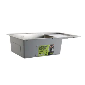 Мойка для кухни интегрированная Lidz Handmade Max 500 H7849R Brushed Steel, 3,0/1,0 мм, крыло справа, увеличенная чаша LDH7849RBRU49464 №4