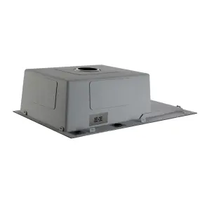 Мойка для кухни интегрированная Lidz Handmade Max 500 H7849R Brushed Steel, 3,0/1,0 мм, крыло справа, увеличенная чаша LDH7849RBRU49464 №5