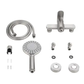 Змішувач для душу Lidz Luna 010 (k35) LDLUN010NKS49191 Nickel №7