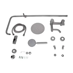 Душова система універсальна Brinex Pure 1030 на три споживачі Nickel BRIPUR1030NKL №9