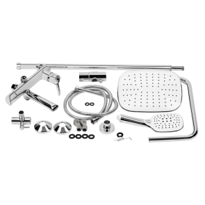 Душова система Qtap Grand QTGRACRM1004 Chrome та змішувач Qtap Grand QTGRA272CRM45670 Chrome №11
