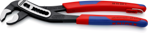 Кліщі сантехнічні переставні силові, діаметр 50мм Aligator KNIPEX 88 02 250 T BK, зі страхувальним кріпленням, фосфатовані №2