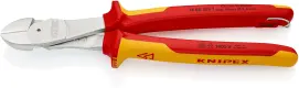 Кусачки боковые (бокорезы) особой мощности, диаметр 4,6мм, 200мм VDE KNIPEX 74 06 250 T BK, со страховочным креплением, хро купить в Украине