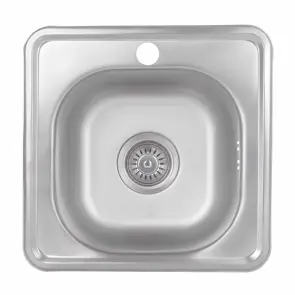 Змішувач для кухНі U-образний Brinex Pure 015F U-образний Chrome BRIPUR015FCRM + Кухонна мийка Brinex 3838 0,6 мм Satin (BRIN3835SAT06) №9