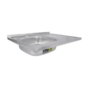 Смеситель Для кухни Lidz Anny 008F (k40) LDANN008FCRM35123 Chrome + Кухонная мойка Brinex 6080-L 0,6 мм Satin (BRIN6080LSAT06) №10