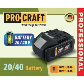 Акумуляторна газонокосарка Procraft PLM24 (2 АКБ 8 Аг+ Швидка зарядка) №5