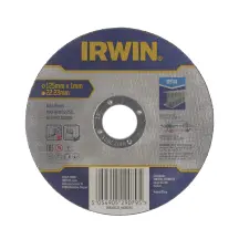 Диск обрізний Irwin Pro діаметр 125 мм. Товщина 1мм. Для металу. в магазині TVOE