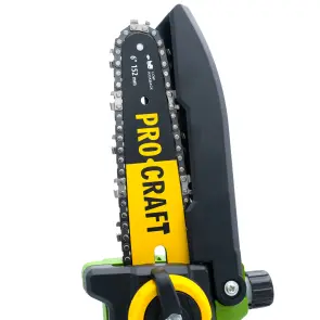 Акумуляторна ланцюгова пилка Procraft PKA32Li та подовжувач телескопічний Procraft EP2.0R №10