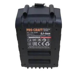 2 × Акумуляторна батарея Procraft Battery20/8C 8 Аг Type-C та Зарядний пристрій Procraft Charger20/4 А №7