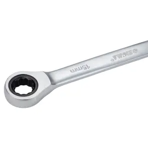 Ключ ріжково-накидний з тріскачкою 15мм CrV SIGMA (6022151) №5