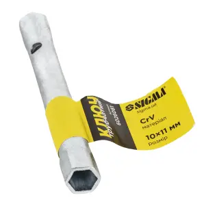 Ключ трубчастий 10×11мм SIGMA (6026081) №4