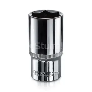 Головка торцева глибока Sturm 1360218 Hex 1/2" DR 32 мм №1