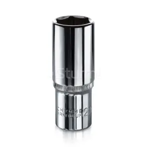 Головка торцева глибока Sturm 1360214 Hex 1/2" DR 22 мм №1