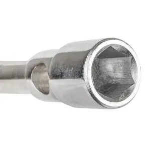 Ключ баллонный усиленный 24×27×400мм CrV satine SIGMA (6032061) №5