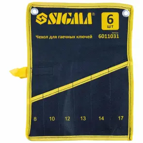 Чехол для гаечных ключей 6шт SIGMA (6011031) №1