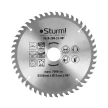 Диск пильный 200х32/30 мм 48 зубов по дереву Sturm 9020-200-32-48T