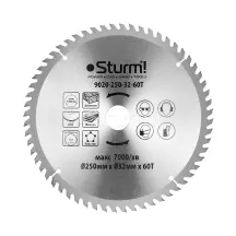 Диск пильный по дереву (250х32 мм; 60T) Sturm 9020-250-32-60T