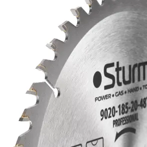 Диск пильный по дереву Sturm 9020-185-20-48T, 185х20 мм 48 зубов №2
