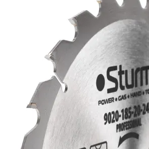 Диск пильний по дереву Sturm 9020-185-20-24T, 180х20 мм 24 зуби №2