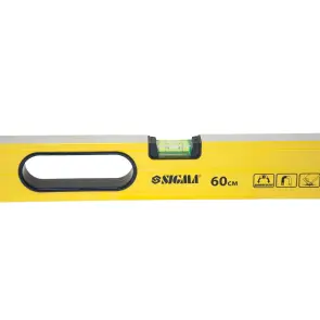 Рівень магнітний 3 капсули + вічко 60см SIGMA (3732061) №4