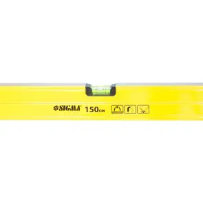 Уровень магнитный 3 капсулы + глазок 150см SIGMA (3732151) №3