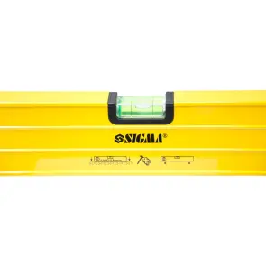 Уровень с поворотной капсулой, 2 рукоятки 80см SIGMA (3723081) №3