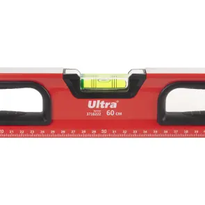Уровень магнитный 3 капсулы + зеркальный глазок 2 рукоятки 60см ULTRA (3716222) №3