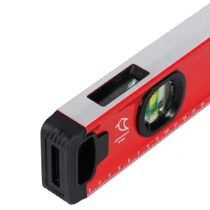 Уровень магнитный 3 капсулы + зеркальный глазок 2 рукоятки 80см ULTRA (3716232) №8