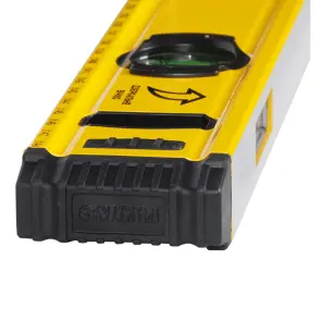 Рівень магнітний 3 капсули + дзеркальне вічко 150см SIGMA (3717261) №8