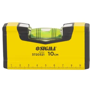 Уровень магнитный 1 капсула 10см SIGMA (3720321) №1