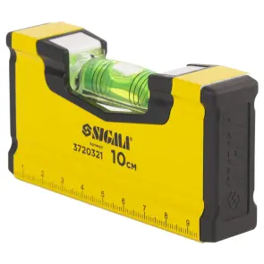 Уровень магнитный 1 капсула 10см SIGMA (3720321) №3