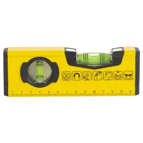 Уровень магнитный 2 капсулы 15см SIGMA (3720331) №2
