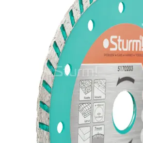 Диск алмазный турбо 150x22 мм Sturm 5170203 №2