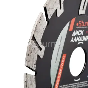 Диск алмазный Турбо Т-зуб (125x22.23мм) Sturm 5171202 №2
