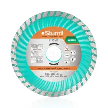 Диск алмазный Turbo Wave 125x22 мм Sturm 5170302