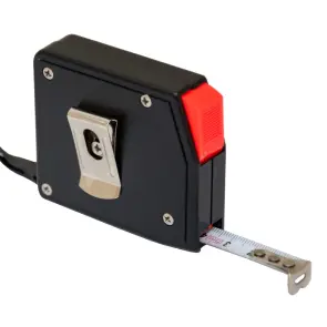 Рулетка з автостопом 5м×13мм (чорна) GRAD (3816055) №2