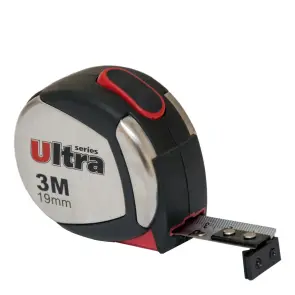 Рулетка магнітна, нейлонове покриття 3м×19мм ULTRA (3822032) №1