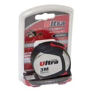 Рулетка магнітна, нейлонове покриття 3м×19мм ULTRA (3822032) №4