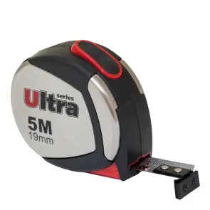 Рулетка магнітна, нейлонове покриття 5м×19мм ULTRA (3822052) №1
