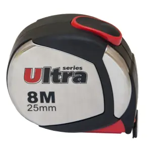 Рулетка магнитная, нейлоновое покрытие 8м×25мм ULTRA (3822082) №3