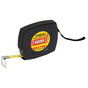 Рулетка стальная лента 10м×10мм SIGMA (3816101) №2