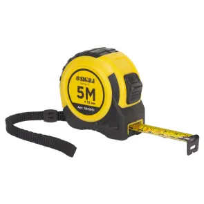 Рулетка shiftlock 5м×19мм SIGMA (3815051) №1