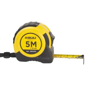 Рулетка shiftlock 5м×19мм SIGMA (3815051) №2