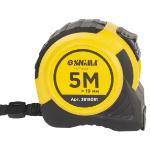 Рулетка shiftlock 5м×19мм SIGMA (3815051) №3