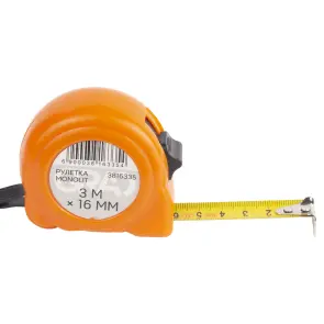 Рулетка Monolit 3м×16мм GRAD (3816335) №3