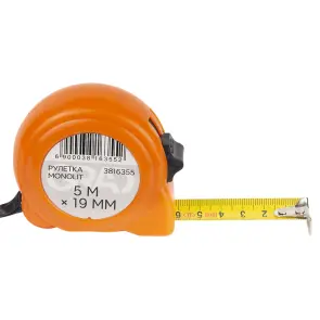 Рулетка Monolit 5м×19мм GRAD (3816355) №3